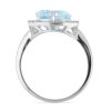 STŘÍBRNÝ PRSTEN S MODRÝM TOPAZEM BEATRICE