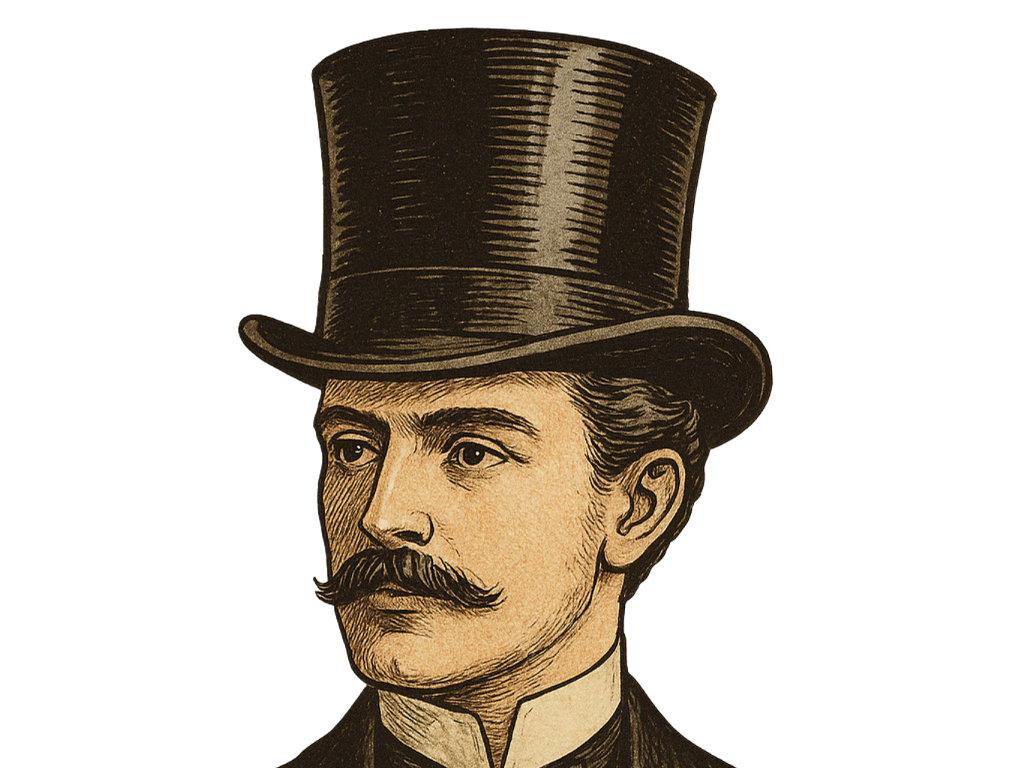 Anglický čierny cylinder