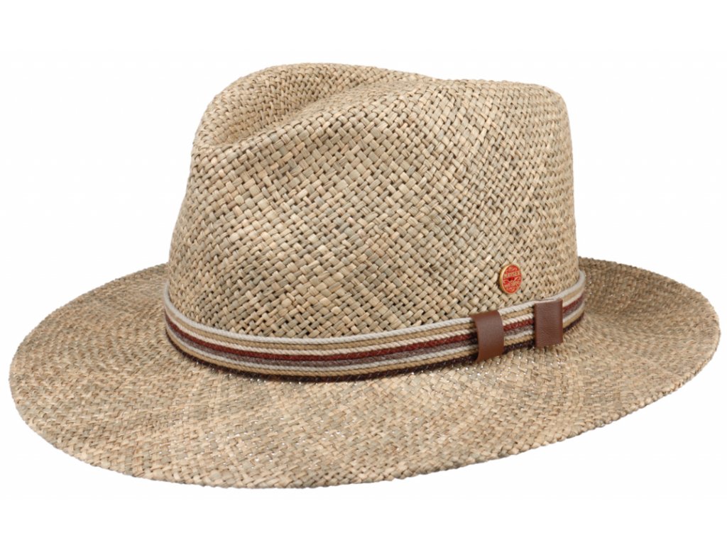 Letný klobúk fedora – morská tráva – Mayser Calas
