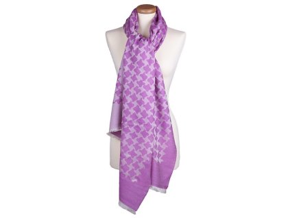 Luxusní dámská vlněná šála - MA.AL.BI JACQUARD