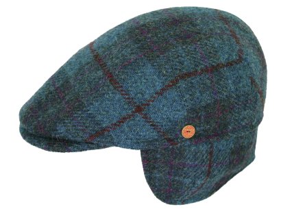 Pánská zimní vlněná bekovka - Mayser - Simon Plus (ušní klapky) - Tweed