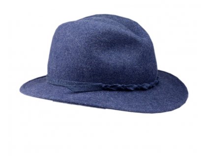 Dámský cestovní modrý klobouk Dagmar - Mayser