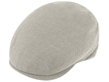 Bavlněná béžová letní bekovka s jemným vzorem - driver cap Fiebig
