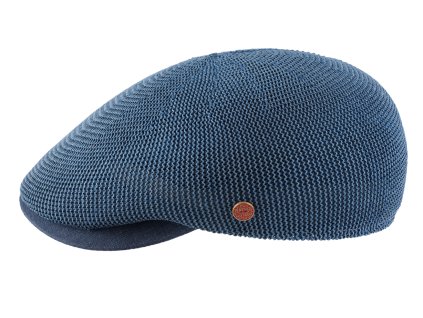 Pánská letní modrá bavlněná bekovka - Mayser - Car cap