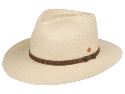Letní western klobouk od Mayser.  Voděodolný, UV faktor 50. Plně ruční výroba. Vyrobeno na Slovensku.  Materiál: 100 % sláma  Šířka krempy: 7,5 cm  Výška koruny: 10,5 cm