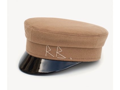 Kapitánka Ruslan Baginskiy - Ruslan Baginskiy Beige Wool Baker Boy Cap