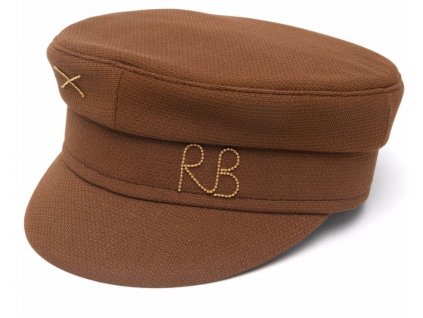 Kapitánka Ruslan Baginskiy - Monogram-embellished Baker Boy Cap