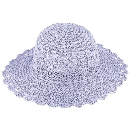 Dámský letní klobouk Cloche - nemačkavý letní klobouk s větší tvarovatelnou krempou