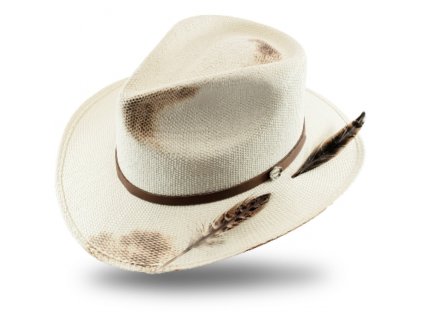 Letní klobouk fedora - Draco - vintage - limitovaná kolekce