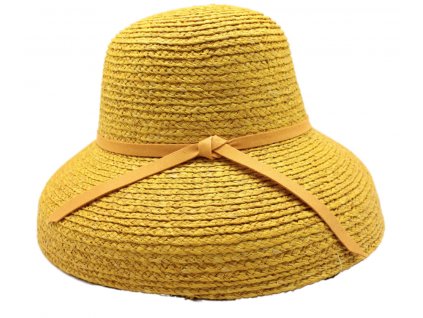 Dámský letní klobouk Tiffany - nemačkavý letní klobouk s větší krempou
