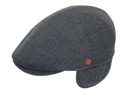 Pánská zimní kašmírová bekovka - Mayser -  Sidney Plus (ušní klapky) - Cashmere