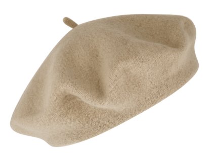 Baret béžový dámský - Flora