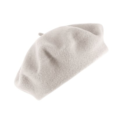 Baret smetanový dámský - Flora