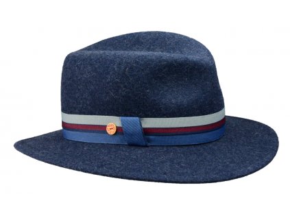 Dámský nemačkavý modrý klobouk Dagmar - Nane