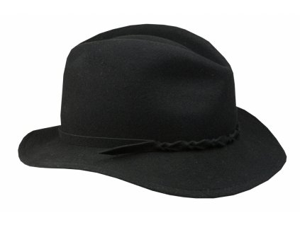 Dámský cestovní černý zimní klobouk Dagmar - Mayser