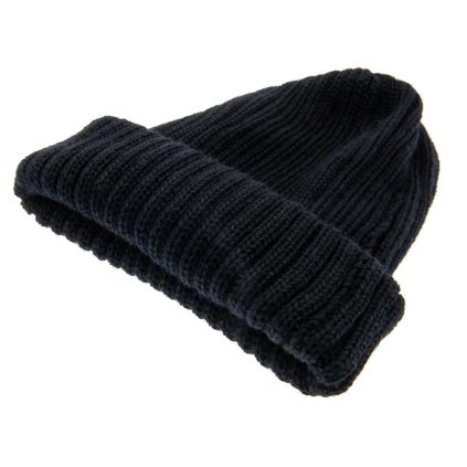 Zimní modrá unisex čepice CTH Ericson -  100 % vlna - Nelson Wool Knit