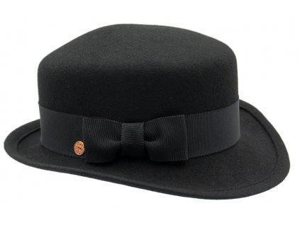 Dámský nemačkavý černý klobouk  - Dorle