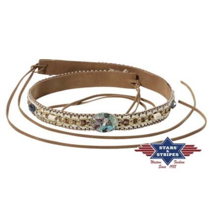 Přezka na klobouk - ozdobný pásek na klobouk