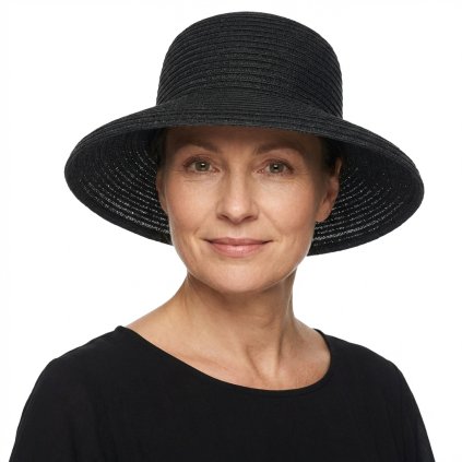 Dámský černý klobouk Tiffany - Mayser