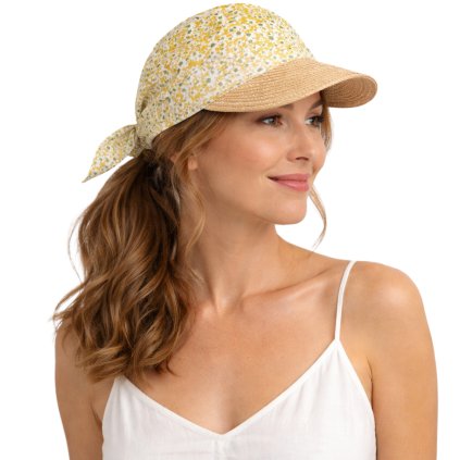 Žlutý slaměný kšilt proti slunci - Fiebig 1903