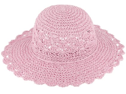 Dámský letní klobouk Cloche - nemačkavý letní klobouk s větší tvarovatelnou krempou