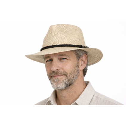 Slaměný klobouk od Fiebig - Bogart