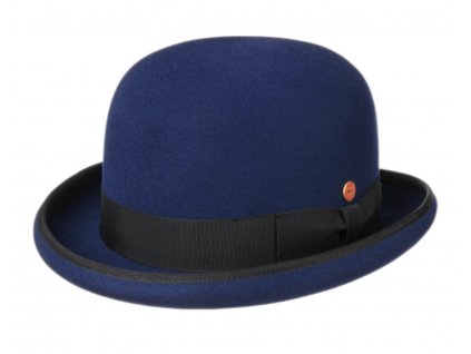 Modrá pánská buřinka - klobouk buřinka Mayser Connor - limitovaná kolekce