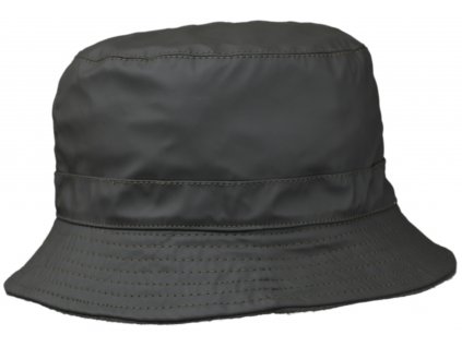 Zelený bucket hat (oboustranný) -  nepromokavý podzimní klobouk - Fiebig 1903