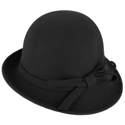 Dámský plstěný klobouček Cloche - Fiebig