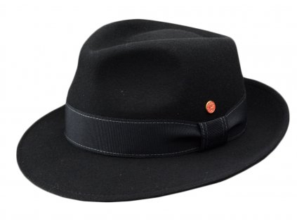 Luxusní černý klobouk Mayser - Manuel Mayser