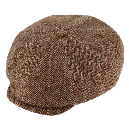 Extra objemná Béžová bekovka Hatteras od Fiebig - Limitovaná kolekce od hlavního kloboučníka Carlsbad Hat