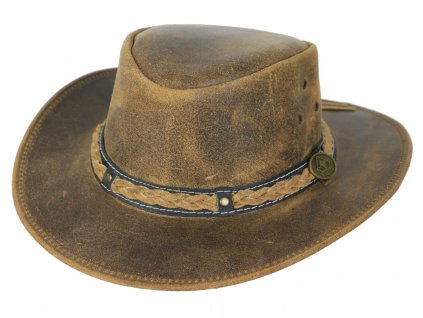 Australský klobouk kožený - WILLIAMS