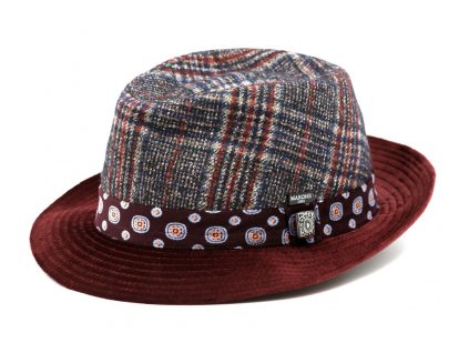 Trilby klobouk vlněný - Marone