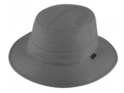 Volnočasový šedý bucket hat od Fiebig 1903 - Sympatex® UV faktor 80