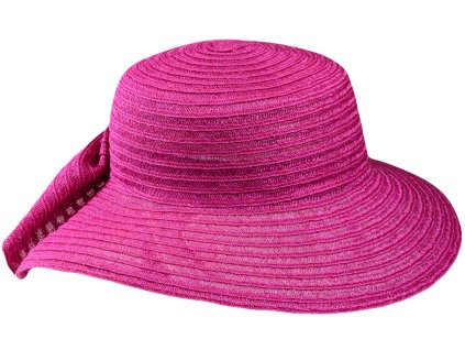 Dámský růžový klobouk Cilia - Cloche Mayser
