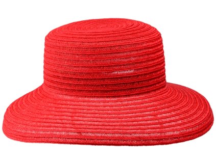 Dámský letní červený klobouk Tiffany - Mayser