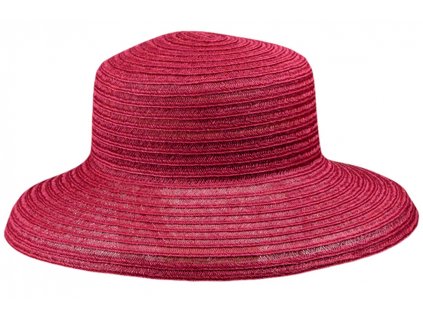 Dámský letní bordó klobouk Tiffany - Mayser
