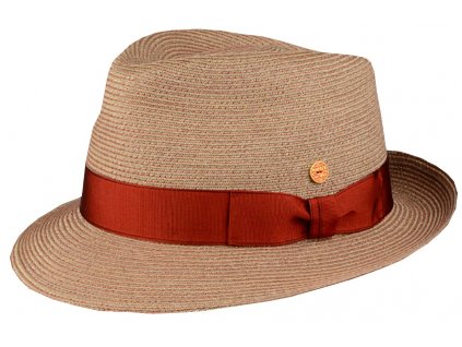 Crushable (nemačkavý) letní klobouk Trilby  - Mayser Maleo, UV faktor 80