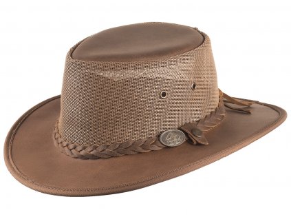 Australský klobouk kožený - BRANDON