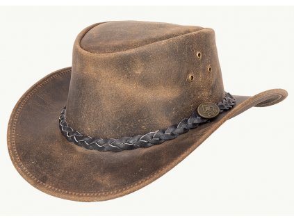 Australský klobouk kožený - FLEETWOOD