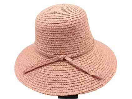 Dámský letní klobouk - nemačkavý letní klobouk s větší krempou