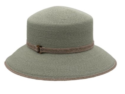 Luxusní dámský nemačkavý klobouk Fedora - ručně šitý, UV faktor 80 -  Mayser eileen