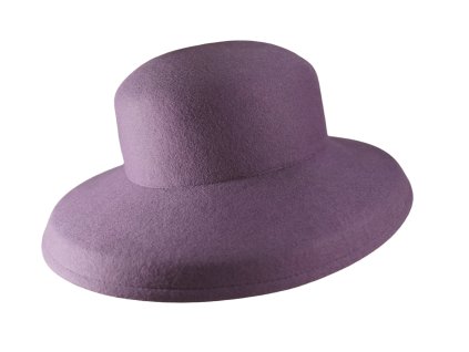 Dámský plstěný  klobouk fialový - Tiffany - Mayser