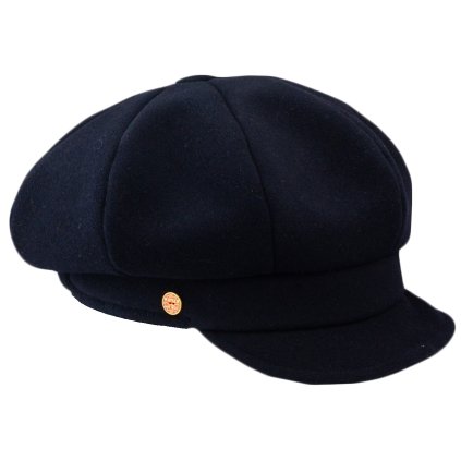 8-dílna dámská tmavěmodrá bekovka od Mayser - Camila Newsboy Cap