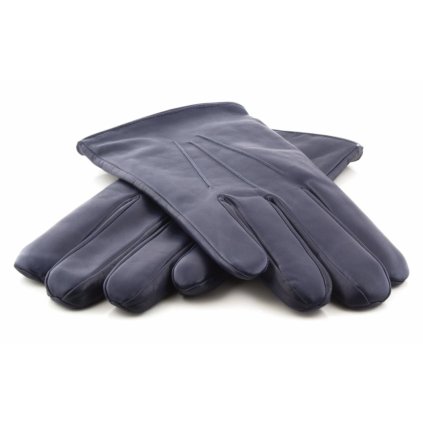 Pánské modré zimní rukavice s kašmírem - Carlsbad Hat