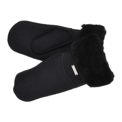 Luxusní palčáky od Seeberger z jemné jehněčí kožešiny