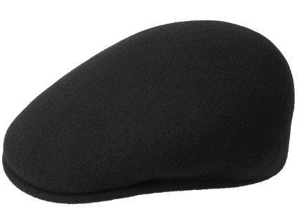 Černá vlněná bekovka - Kangol Bermuda 504