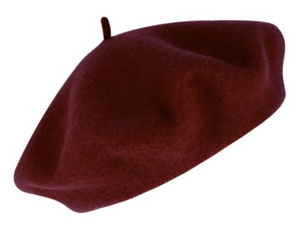 Baret bordo dámský - Flora
