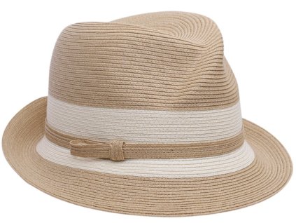 Luxusní dámský nemačkavý hnědý klobouk - Mayser Petra Sand - UV faktor 80