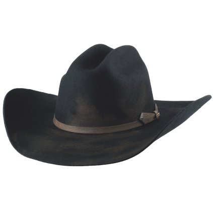 Bullhide Kayce 4X – westernový klobouk z vlny s opalovanou patinou